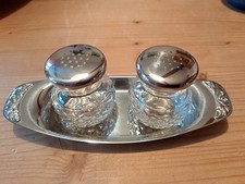 WMF Baroque 5tlg. Salz + Pfeffer set, wie neu 70er Jahre 