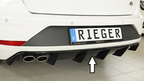 Rieger heckeinsatz seat leon - heckeinsatz,