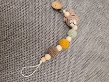 Schnullerkette Lama Baby