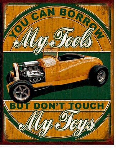 Hot rod schild - hot, 40