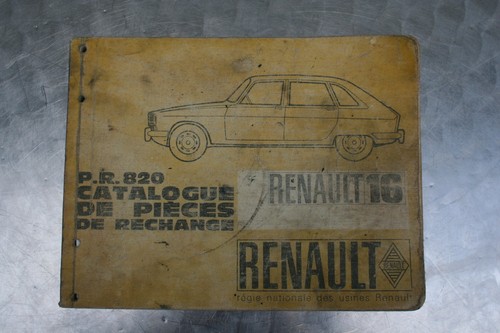 Renault r16 teilekatalog - r16,