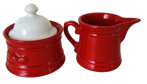 Milchkännchen und zuckerdose - milchkännchen,