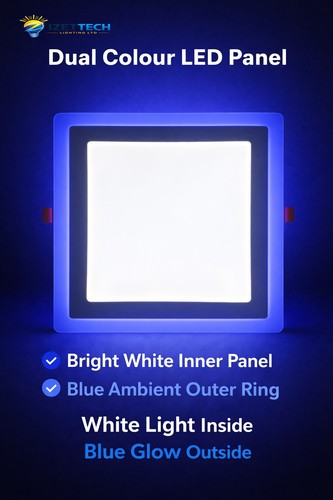 Led panel leuchte blau - led,