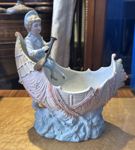 Antike porzellanfigur junge - antike,