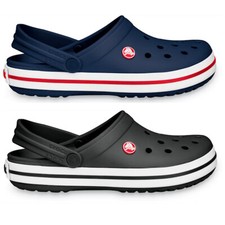 CROCS Herren Damen Clogs CROCBAND Croslite Atmungsaktiv 360° Komfort Neu