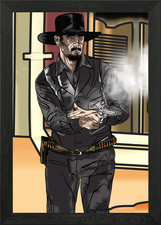 Western 04 Gerahmtes Wandbild