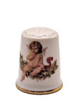 Porzellan Fingerhut NPM mit