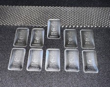 “10x 1g Silberbarren Heimerle & Meule – 999,9 Feinsilber | Anlage & Sammler”