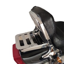 Dachträger Verchromt für Rückenplatte Original Kawasaki Vulcan EN500 (Alufelgen)