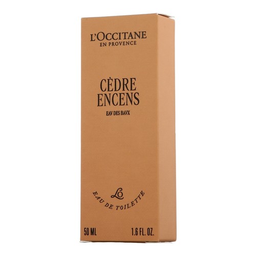 Occitane cèdre encens edt - l'occitane,