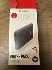 Hama Powerbank Supreme 5HD 5000mAh externer Akku Handy Schnellladegerät USB-C