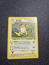 Pokemon Karte Raichu 16/130 Englisch Holo