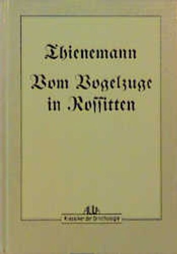 Vom vogelzuge rossitten - vogelzuge,