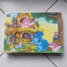 MB Puzzle Knuffelbunt Snugglebum 60 Teile vintage Les Bum Bum