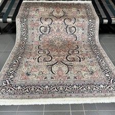 seidenteppich handgeknüpft Kaschmir 185 / 280 cm ( FRISCH GEWASCHEN )