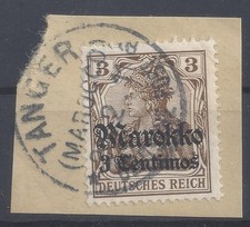 Marokko Dt. Post TANGER 3 Cts