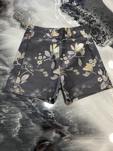Guess shorts schwarz geblümt - guess,