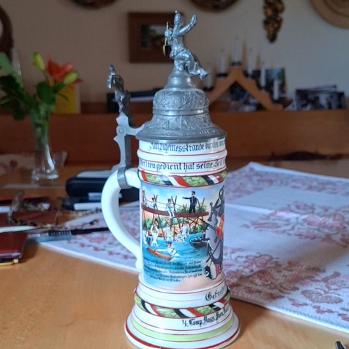 Reservistenkrug kaiserzeit mit - kaiserzeit,