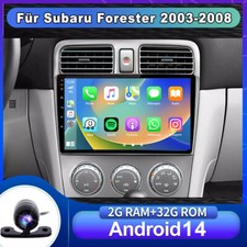 Car Play Autoradio Für Subaru Forester 2003-2008 Android 14.0 Navigation GPS DSP