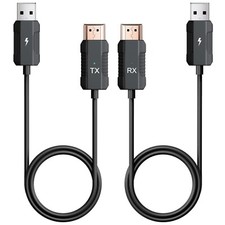 Wireless HDMI Transmitter and Receiver 1080P HD HDMI Streaming Video Audio NEU