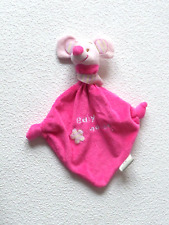 Schmusetuch Stofftier rosa