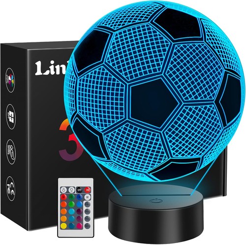 Fußball nachtlicht kinder - 3d,