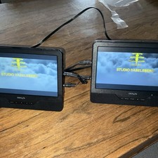 Portabler DVD Player Mit 2. Bildschirm Fürs Auto