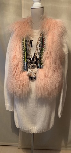 Hippie boho tibetlamm weste - hippie,