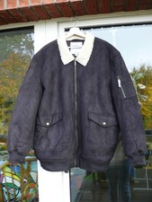 Herren Winterjacke  schwarz mit Kunstfell  warm  John Baner Gr: 54  ungetragen !