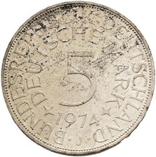 BRD 5 Mark DM Silberadler