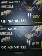 2x ASUS NVIDIA GeForce GTX 970 STRIX OC Edition 4GB Grafikkarte...