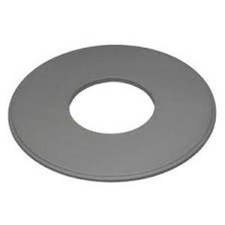 Große Wandrosette Rosette DN 150 Ofenrohr grau 9cm Rand