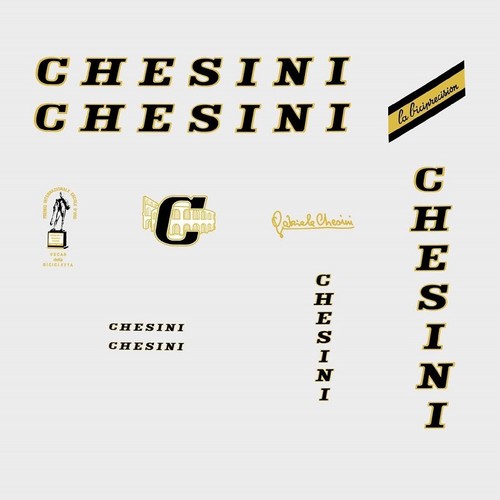 Chesini fahrrad aufkleber - chesini,