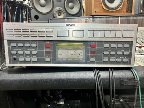 Revox b286 preamp tuner - b286, preamp,