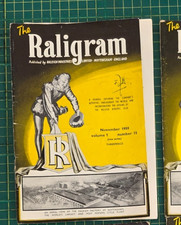 The Raligram Raleigh Nottingham Magazines Nov 1959 Vol 1 No15