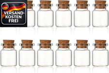 Mini Glasflaschen Korkdeckel