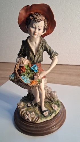 Capodimonte vintage figur - vintage,