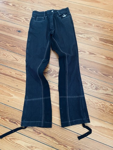 Dunkelblaue equilibre reithose - equilibre,