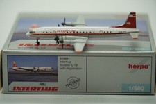 Herpa Wings 1:500 Interflug Ilyushin IL-18 DDR-STK (510691)