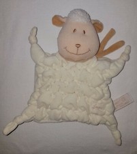 Schaf Tiamo Collection Schmusetuch Schnuffeltuch Lamm Lämmchen creme Struktur