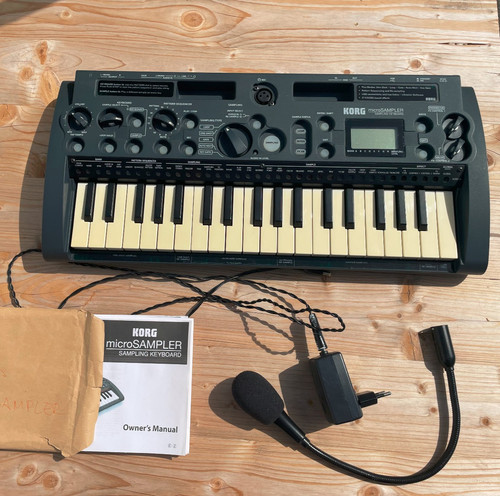 Korg microsampler sampling - microsampler,