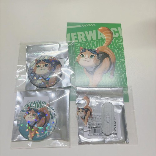 Overwatch jetpack cat - cat, set
