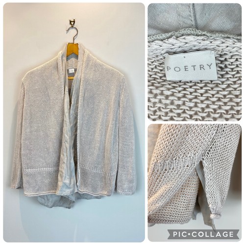 Poetry 100 linen cardigan - 100%,