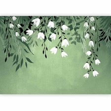 BLUMEN BLÄTTER NATUR Vlies