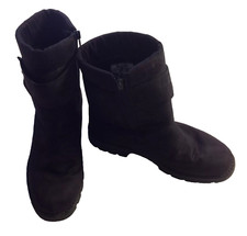 Rohde Schuhe Winterstiefel SYMPATEX Schurwolle schwarz Gr. 8 1/2