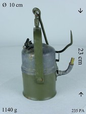 Alte Gruben Lampe Karbid Otto Scharlach Nürnberg Original massiv