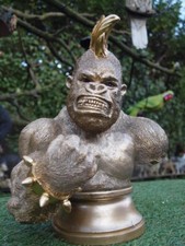 Affe deko figur - affe, büste