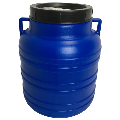 Weithalsfass 10l blau - weithalsfass,
