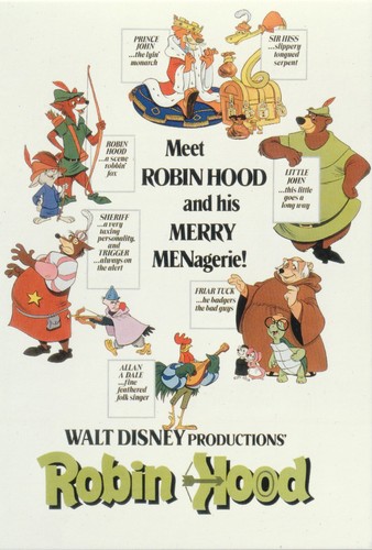 Robin hood disney - robin,
