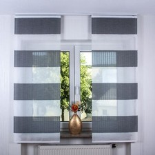 2er Set Schiebegardine